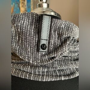 LLL Vinyasa snap scarf Coco pique Gray